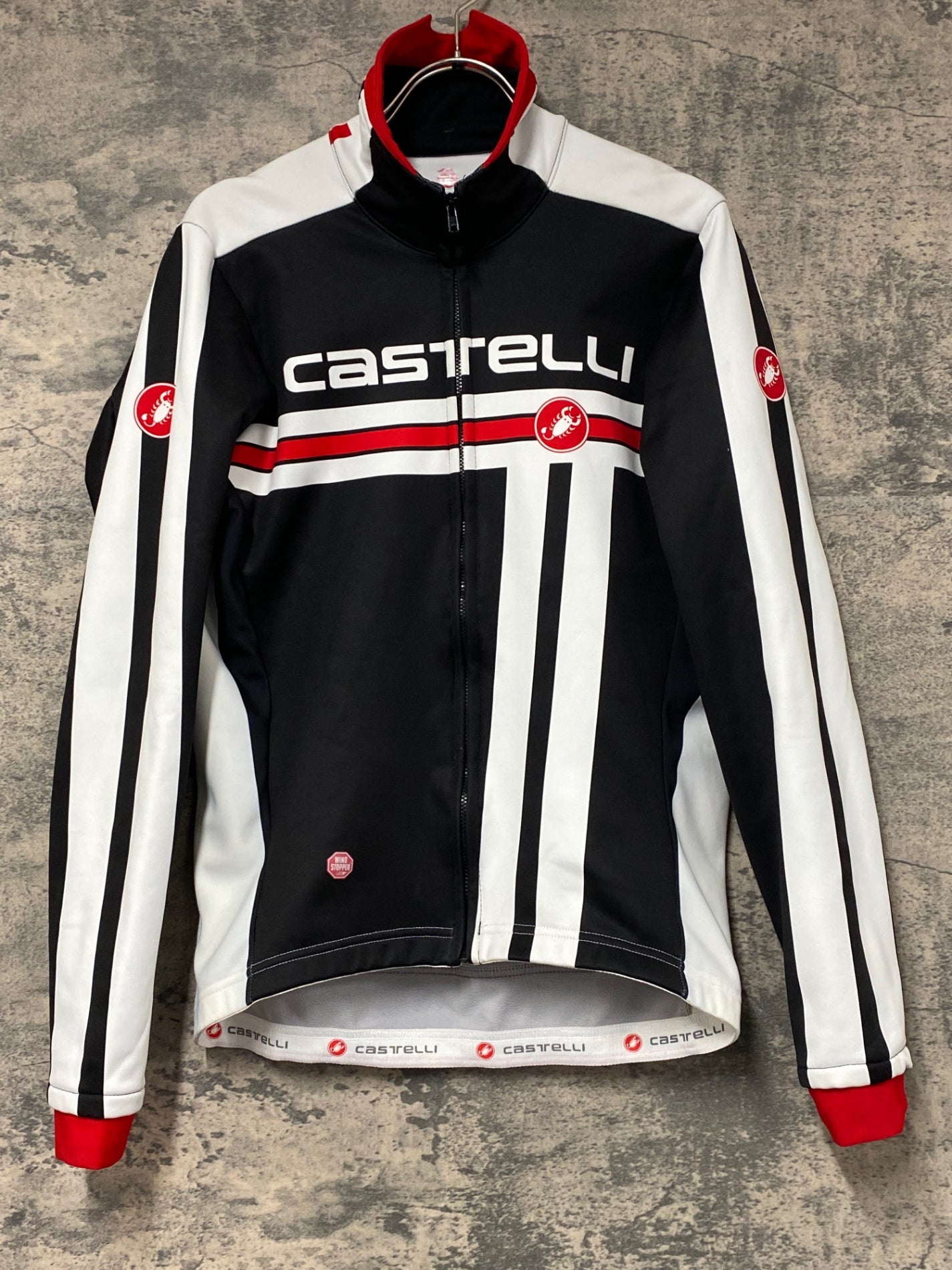 Castelli ブラック サイクルジャケット KI748 カステリ CASTELLI 長袖 サイクルジャケット 黒 M 裏起毛 – BICI