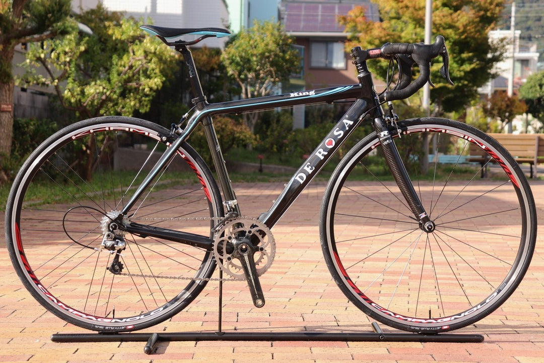 デローザ DE ROSA キング KING 2003年モデル 465サイズ カンパニョーロ レコード 10S カーボン ロードバイク 【芦屋店】