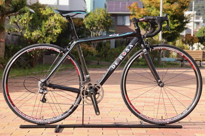 デローザ DE ROSA キング KING 2003年モデル 465サイズ カンパニョーロ レコード 10S カーボン ロードバイク 【芦屋店】