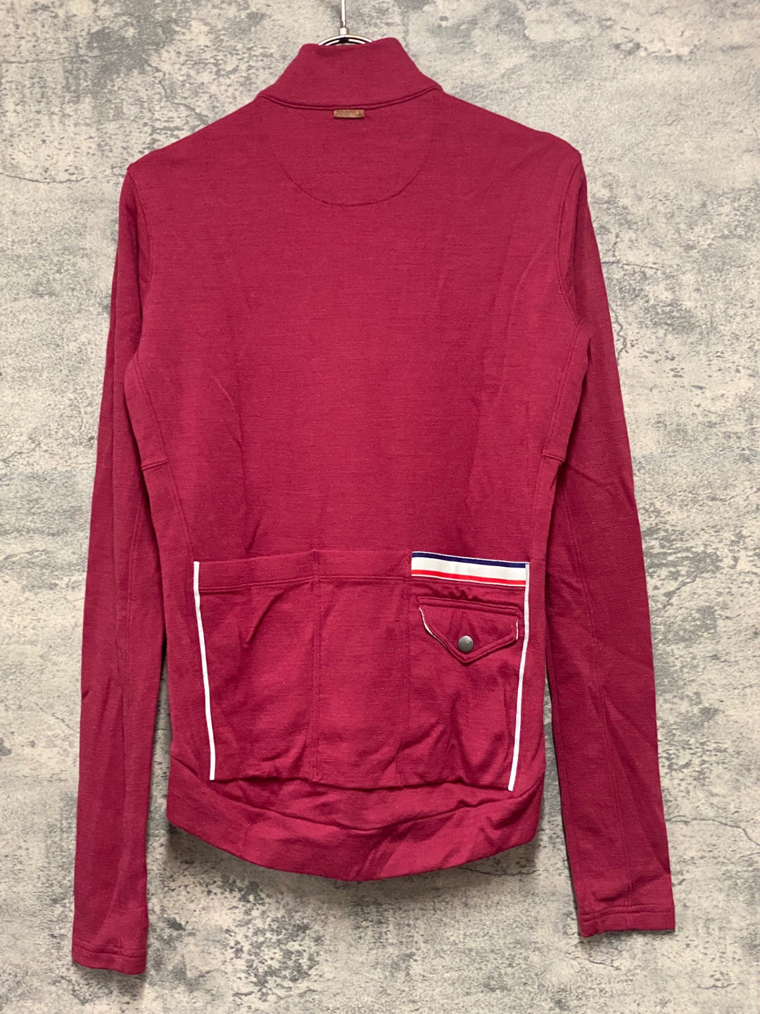 JX661 ボントレガー BONTRAGER CLASSIQUE THERMAL JERSEY 長袖 サイクルジャージ 赤 レディース XS 裏起毛