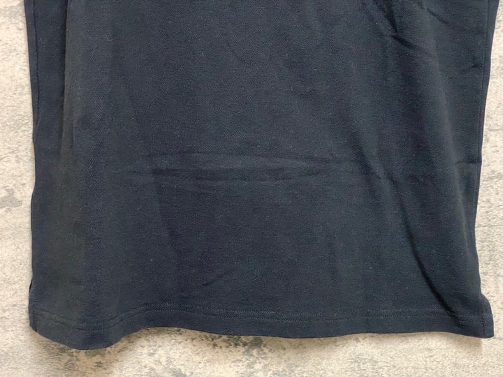 JL098 アソス assos SIGNATURE POLO 半袖 ポロシャツ 黒 S ※はがれ