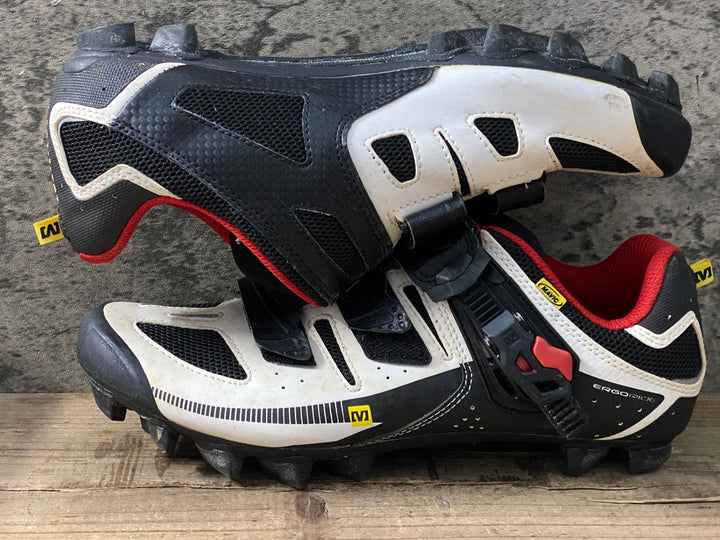 KF438 マヴィック MAVIC ERGO RIDE ビンディングシューズ 白 EU42