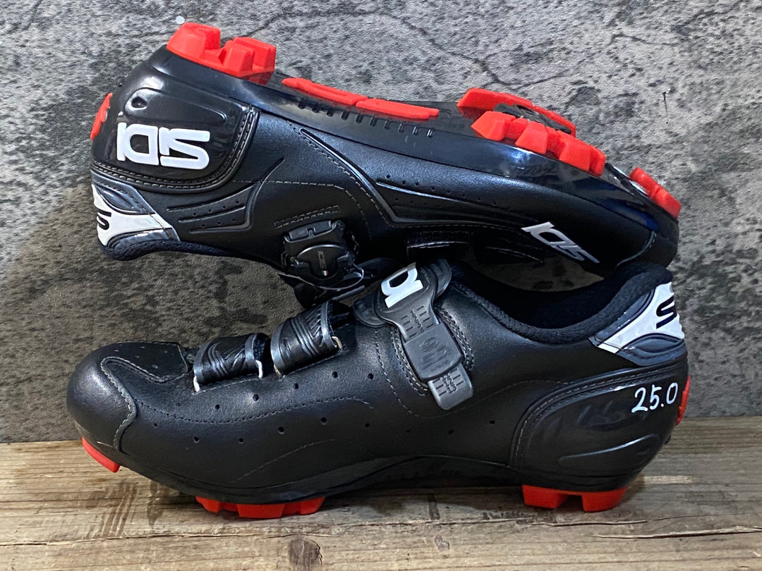 KG407 シディ SIDI TRACE MTB ビンディングシューズ 2穴 ブラック EU40 ※ペン字あり