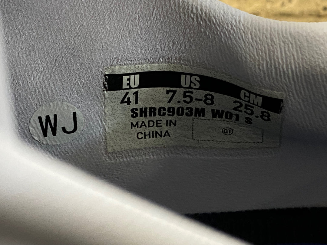 KB943 シマノ SHIMANO S-PHYRE SH-RC903M ビンディングシューズ EU41 3穴 白