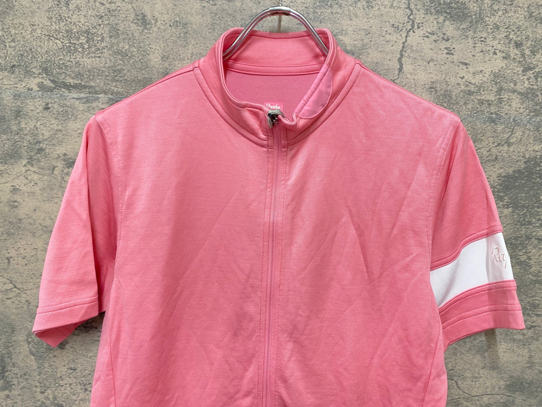 KA058 ラファ Rapha CLASSIC JERSEY 半袖 サイクルジャージ ピンク L