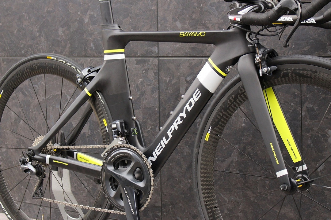 ニールプライド NEILPRYDE バイヤモ BAYAMO 2014モデル XSサイズ シマノ アルテグラ R8050 Di2 カーボン タ –  BICI AMORE ONLINE STORE