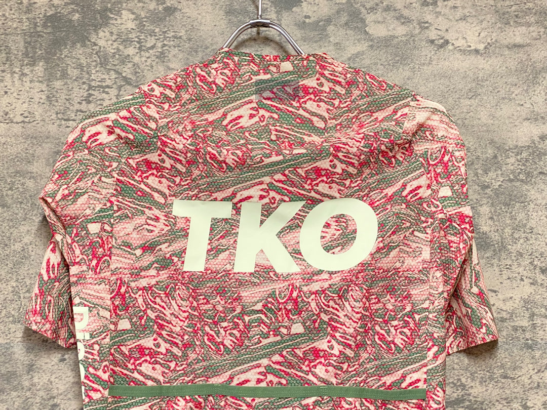 KJ288 パスノーマルスタジオ PAS NORMAL STUDIOS Men's T.K.O. Mechanism Pro Jersey - Disorder 半袖 サイクルジャージ ピンクカモ L