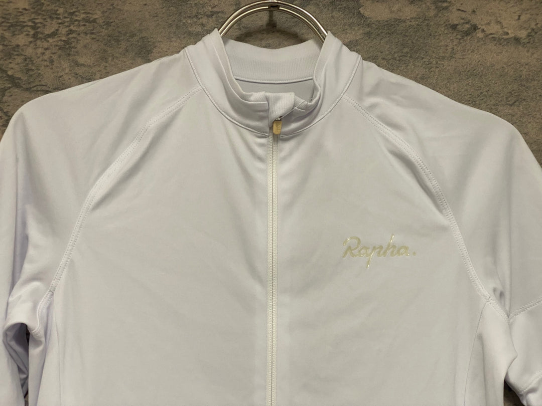 JN227 ラファ Rapha WOMEN'S SHORT SLEEVE CORE JERSEY 半袖 サイクルジャージ 白 XS レディース