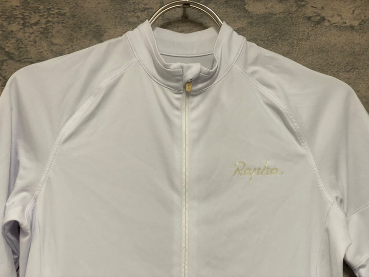 JN227 ラファ Rapha WOMEN'S SHORT SLEEVE CORE JERSEY 半袖 サイクルジャージ 白 XS レディース