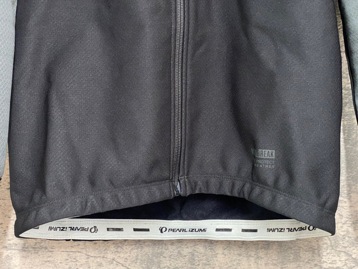 KA481 パールイズミ PEARL iZUMi 長袖 サイクルジャケット 黒 S 裏起毛
