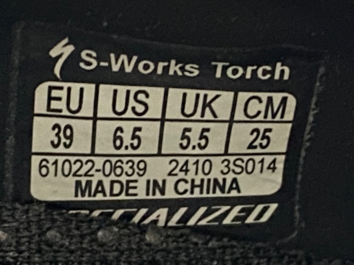KN565 スペシャライズド SPECIALIZED S-WORKS TORCH ビンディングシューズ 白 EU39