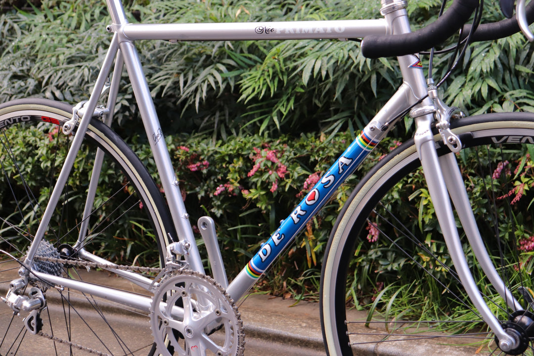 デローザ DE ROSA ネオプリマート NEO PRIMATO FIATカラー 2012年頃 56サイズ カンパニョーロ ベローチェ 10S クロモリ ロードバイク 【さいたま浦和店】