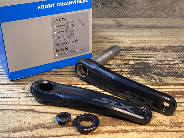KB609 シマノ SHIMANO SLX FC-M7100 クランクアームセット 170mm チェーンリング無し