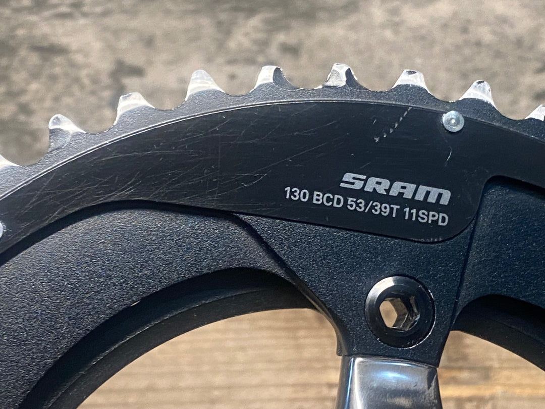 JL076 スラム SRAM RED 22 クランクセット 170mm 53/39T BCD110 GXP