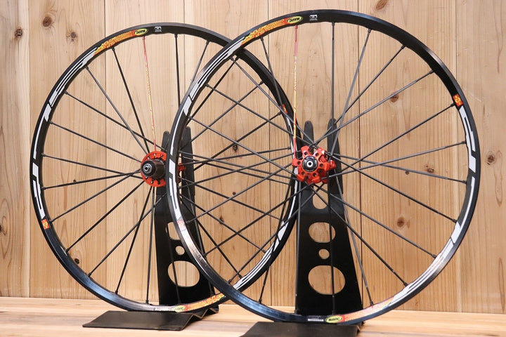 マヴィック MAVIC クロスマックス CROSSMAX SLR アルミ チューブレスレディ ホイールセット シマノ 11S/12S 26インチ LEFTY専用 【芦屋店】