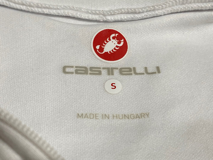 JU264 カステリ CASTELLI 長袖 サイクルジャージ 裏起毛 Sサイズ レディース