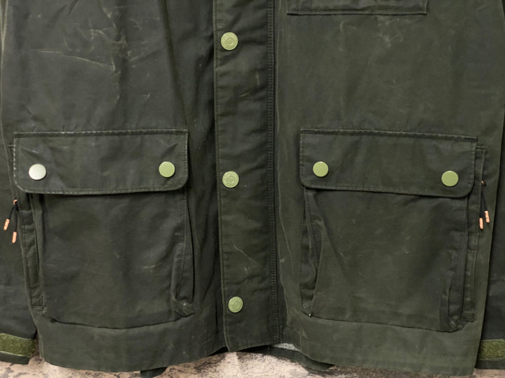 KB037 リーバイス Levi's 長袖 オイルドジャケット カーキ M ※擦れ