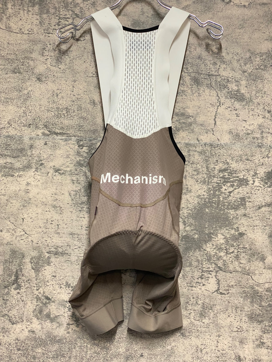 KJ272 パスノーマルスタジオ PAS NORMAL STUDIOS Mechanism Bibs ビブショーツ ライトブラウン XS
