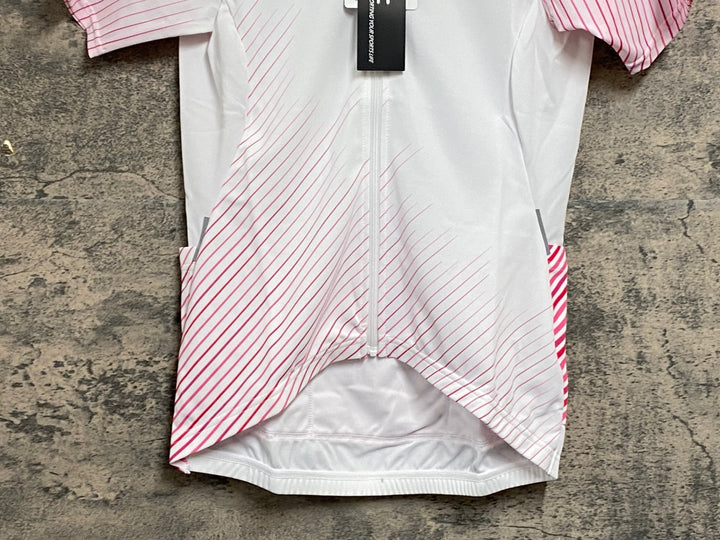 JW006 レリック reric Women's Himalia SS Jersey 半袖サイクルジャージ M 白 レディース