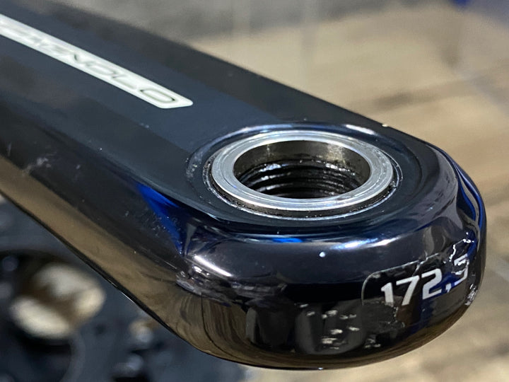 JQ273 カンパニョーロ CAMPAGNOLO POTENZA クランクセット パワートルク 50/34T 2x11s 172.5mm 黒