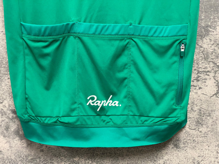 JH087 ラファ Rapha CORE JERSEY 半袖サイクルジャージ 緑 M