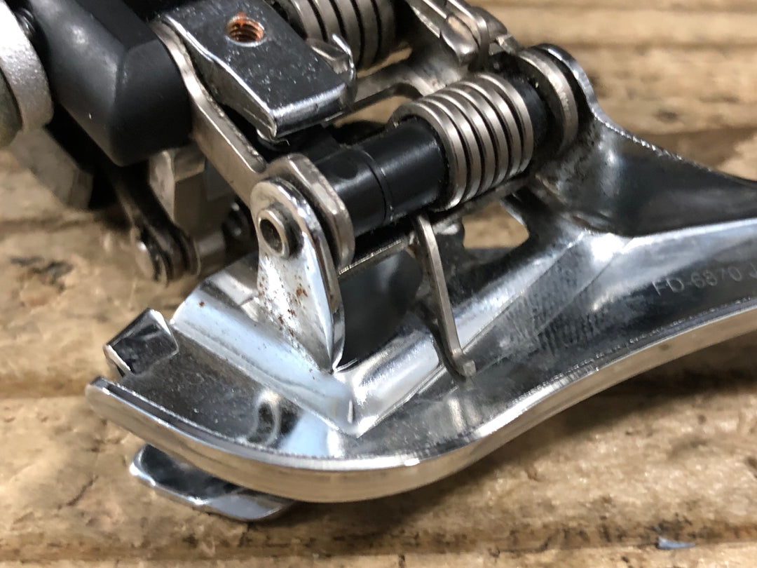 KG490 シマノ SHIMANO アルテグラ ULTEGRA FD-6870 フロントディレイラー Di2 接続確認済み