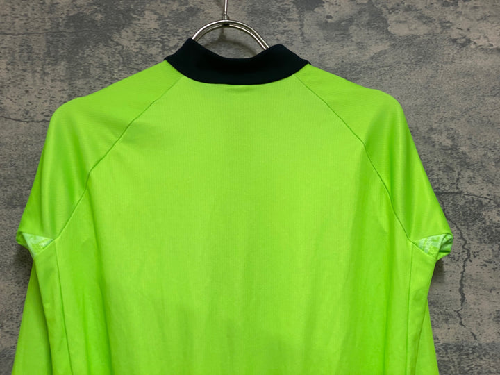 JL093 アソス assos MILLE GT LONG SLEEVE JERSEY 長袖 サイクルジャージ 黄緑 S