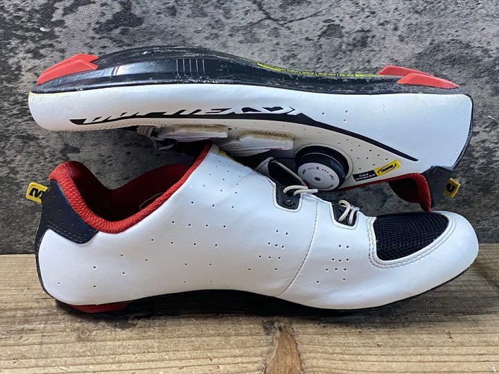 KI540 レイク LAKE CX 176 ビンディングシューズ SPD SPD-SL EU41 白