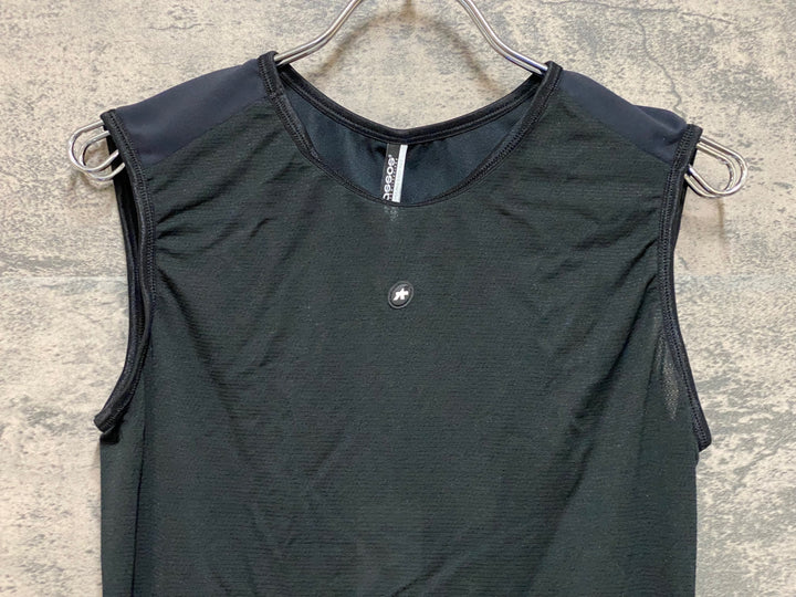 JQ350 アソス ASSOS Body Insulator ベースレイヤー 黒 M
