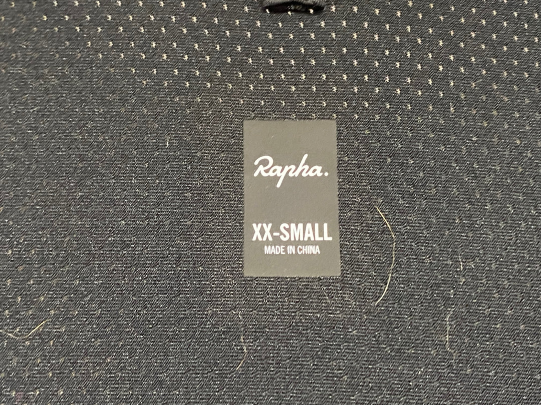 KL458 ラファ Rapha WOMEN'S CARGO WINTER TIGHTS WITH PAD ビブタイツ 黒 XXS 裏起毛 ※動物の毛