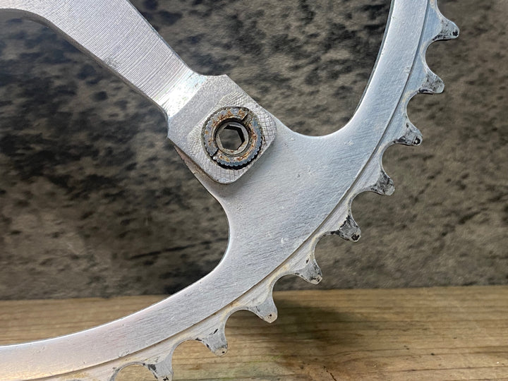 JJ007 カンパニョーロ CAMPAGNOLO STRADA クランクセット 170mm ERNESTO COLNAGO刻印チェーンリング 52T