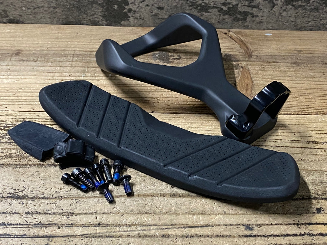 KK946 スペシャライズド SPECIALIZED S-WORKS TT/TRI VENGE CLIP-ON AERO BAR カーボンDHバー※ウェッジスペーサー欠品※パッドカット有