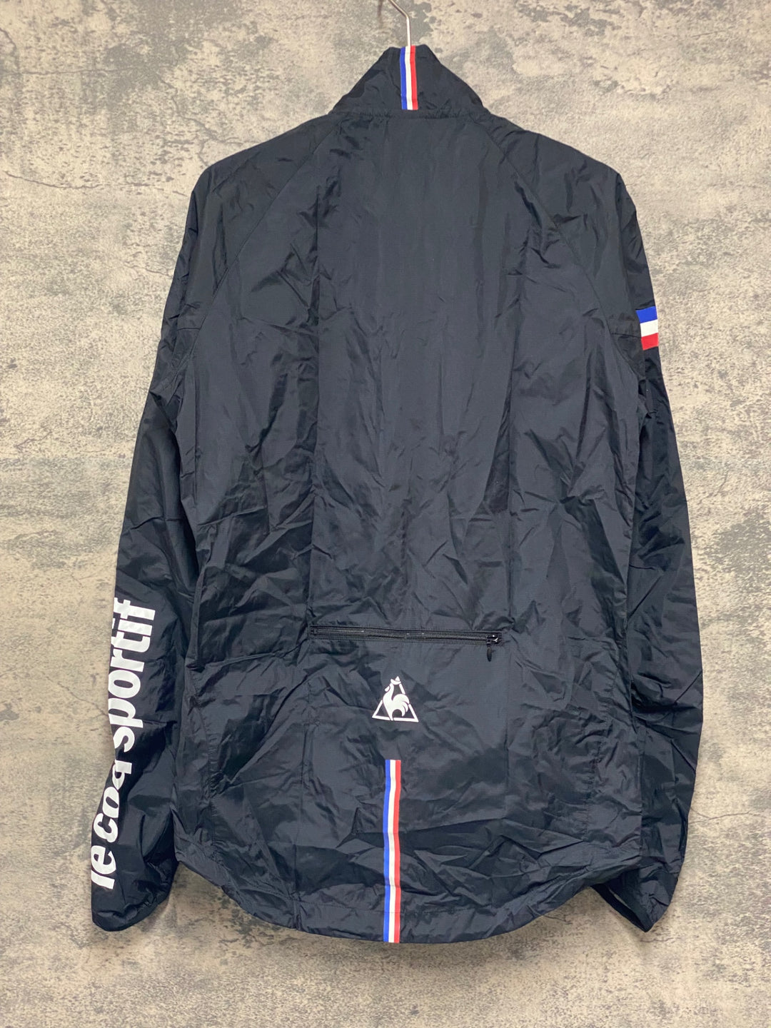 JW111 ルコックスポルティフ le coq sportif 長袖 レインジャケット 黒 M