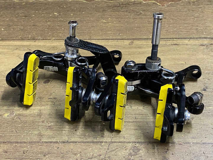 JO230 カンパニョーロ CAMPAGNOLO SUPER RECORD BR15-SR スケルトン キャリパーブレーキ セット