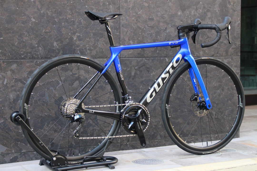 グスト GUSTO レンジャーエボ エリート RANGER EVO DB ELITE 2023 Mサイズ シマノ 105 R7120 12S カーボン ロードバイク 【福岡店】
