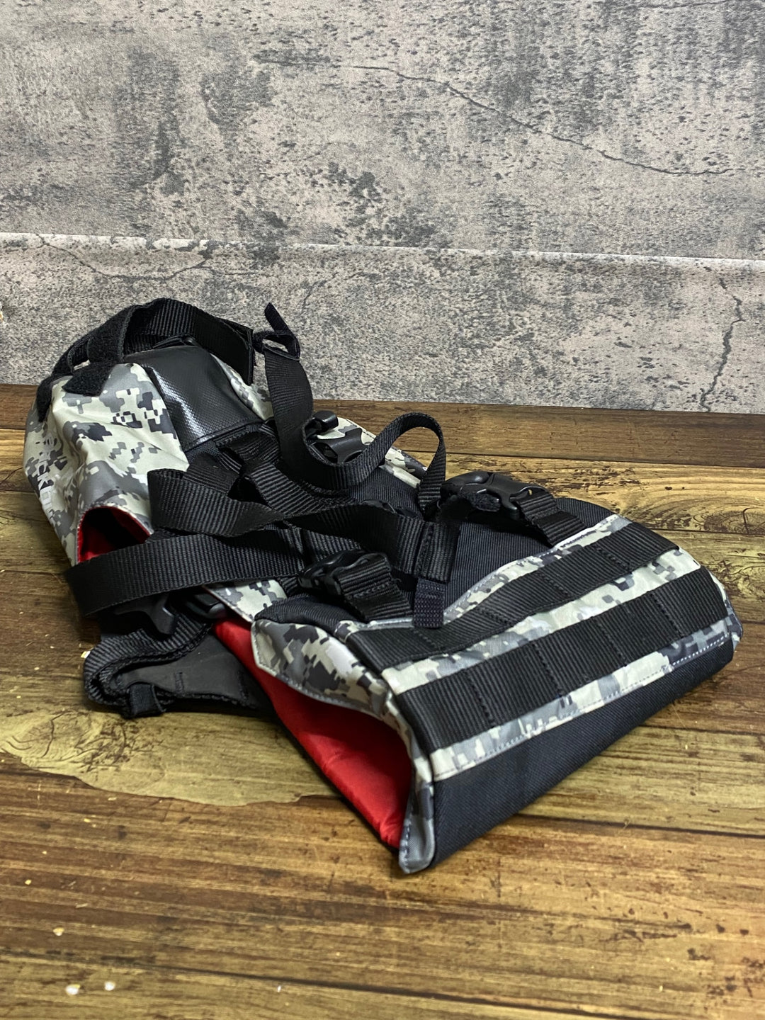 KG907 ブラックバーン BLACKBURN OUTPOST SEATPACK＆DRYBAG サドルバッグ カモフラージュ ※袋欠品