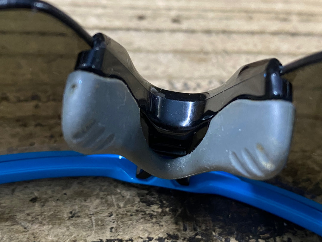 KK073 オークリー OAKLEY RADAR EV サングラス アイウェア 水色 ※レンズ劣化,使用感