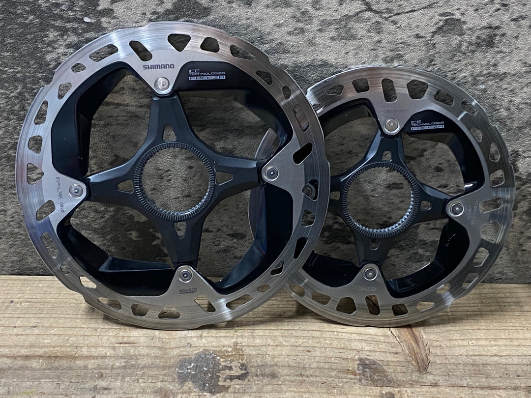 JU813 シマノ SHIMANO ディスクブレーキローター RT-MT900 Φ160 1.75mm/Φ140 1.8mm 2枚セット
