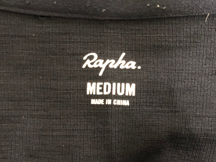KK086 ラファ RAPHA CLASSIC LONG SLEEVE JERSEY 長袖 サイクルジャージ 黒 M