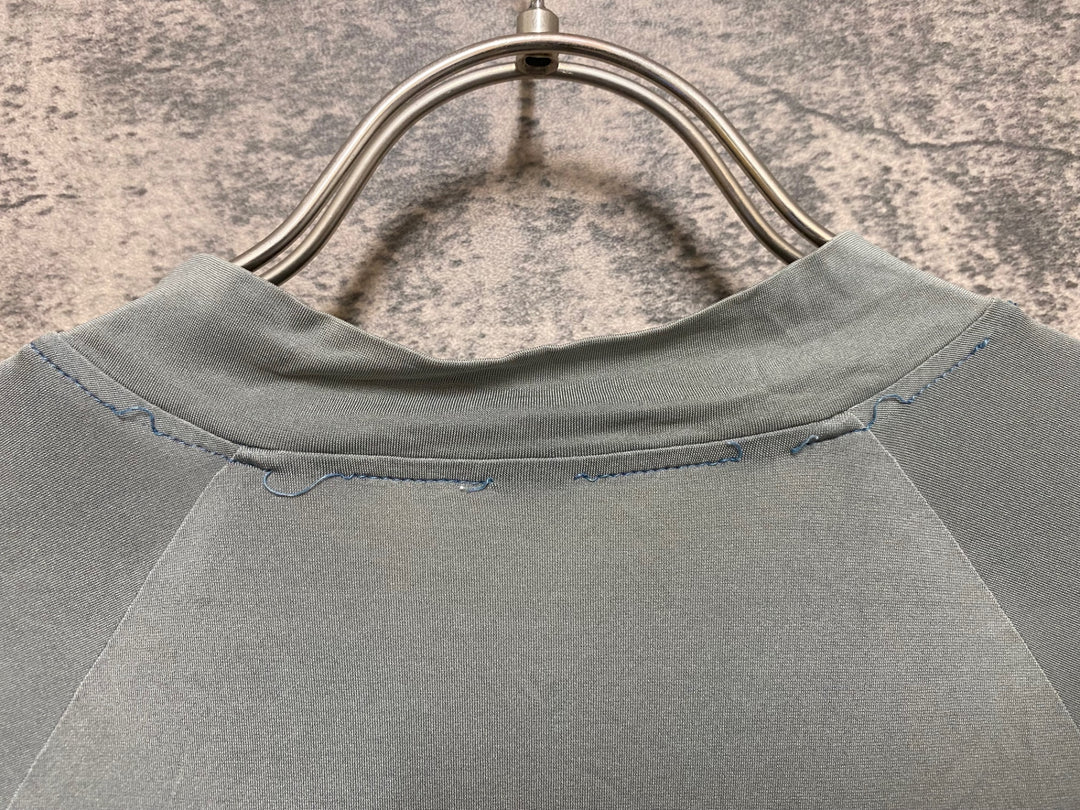 JS103 マイン MYN 半袖 サイクルジャージ グレー M ※ほつれ