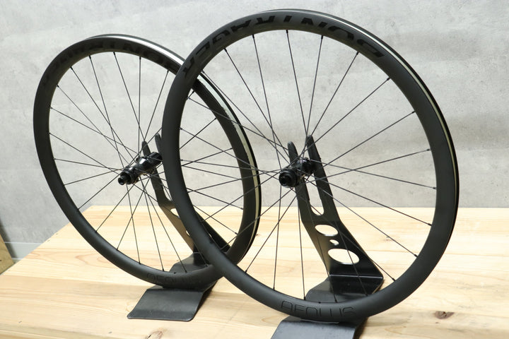ボントレガー BONTRAGER アイオロス AEOLUS PRO37 カーボン チューブレスレディ ホイールセット シマノ11/12S 【さいたま浦和店】