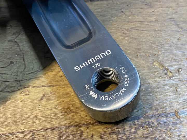 JG004 シマノ SHIMANO ティアグラ Tiagra FC-4650 クランクセット 170mm 50/34T