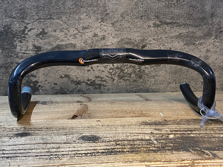 JP407 ワンバイエス One by ESU J-Carbon GRAND MONROE SL カーボン ドロップハンドル エンドC-C380mm Φ31.8