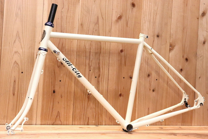 オールシティ ALL CITY スペースホース SPACE HORSE DISC 49サイズ クロモリ グラベル ロードバイク フレームセット リペイント品 【芦屋店】