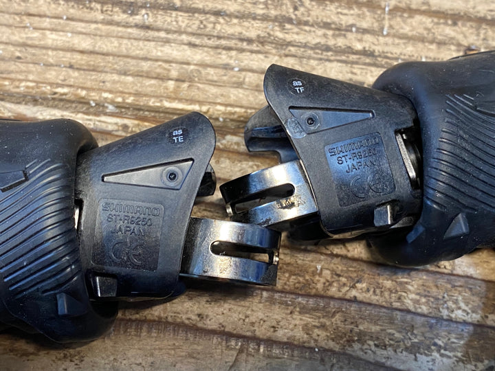 JB183 シマノ SHIMANO デュラエース DURA-ACE ST-R9250 STIレバー 2x12s Di2 機械式ブレーキ 動作確認済