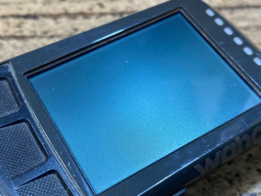 JW187 ワフー Wahoo エレメント ELEMNT BOLT WFCC3 サイクルコンピューター センサー付属 動作確認済