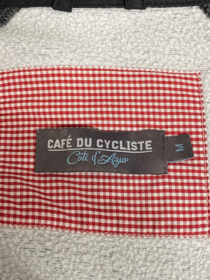 JV277 カフェドシクリステ Cafe du Cycliste Heidi man 長袖 サイクルジャージ グレー カーキ M 裏起毛
