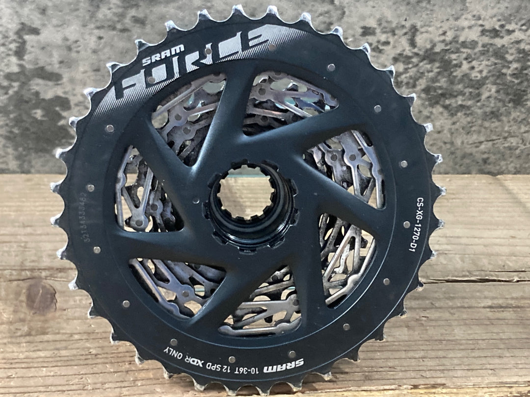 JZ299 スラム SRAM フォース FORCE AXS CS-XG-1270-D1 スプロケット 10-36T 12S XDR