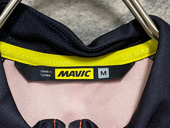 KF180 マヴィック MAVIC 半袖 サイクルジャージ 赤 黒 M