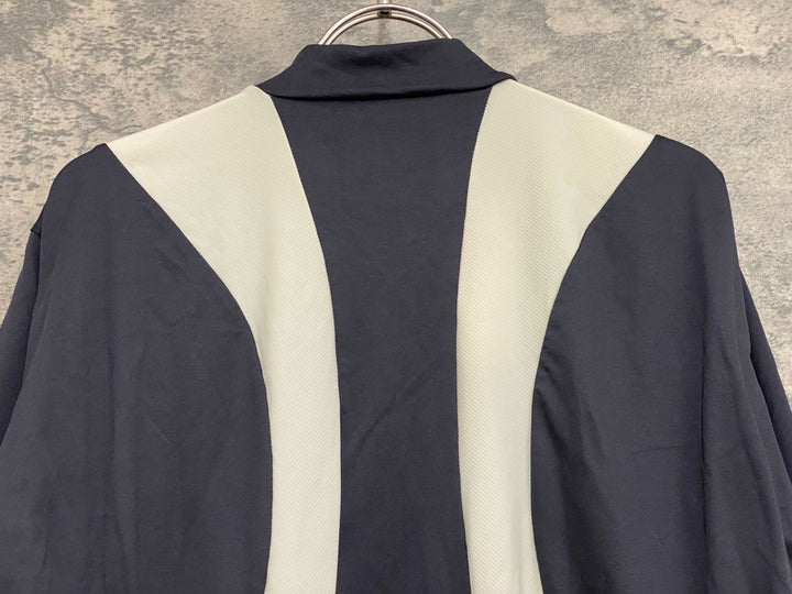JN603 カステリ castelli 半袖サイクルジャージ 黒白 XXXL 色移り 黄ばみ